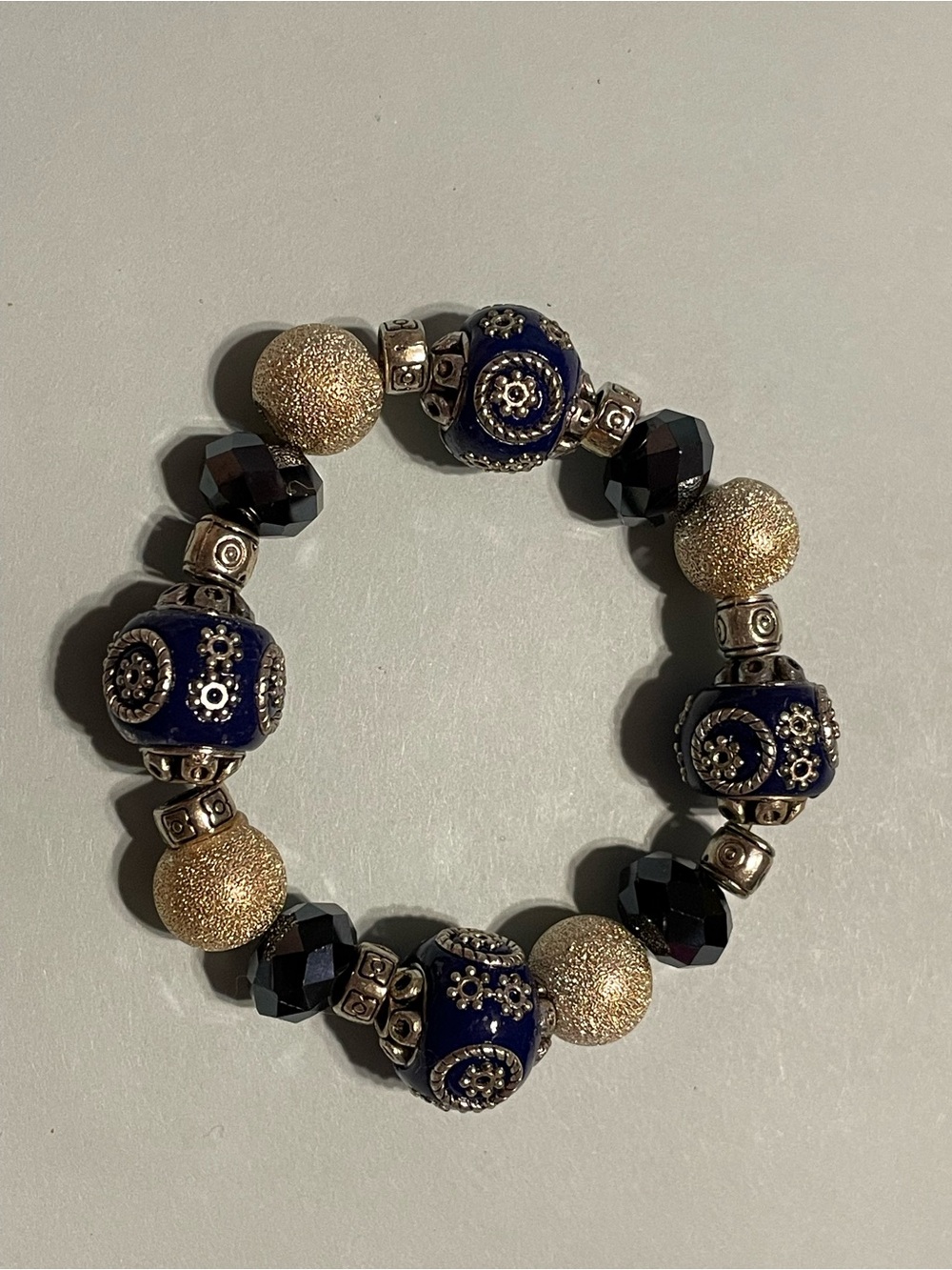 Mixed Bead Stretch Bracelet #9241